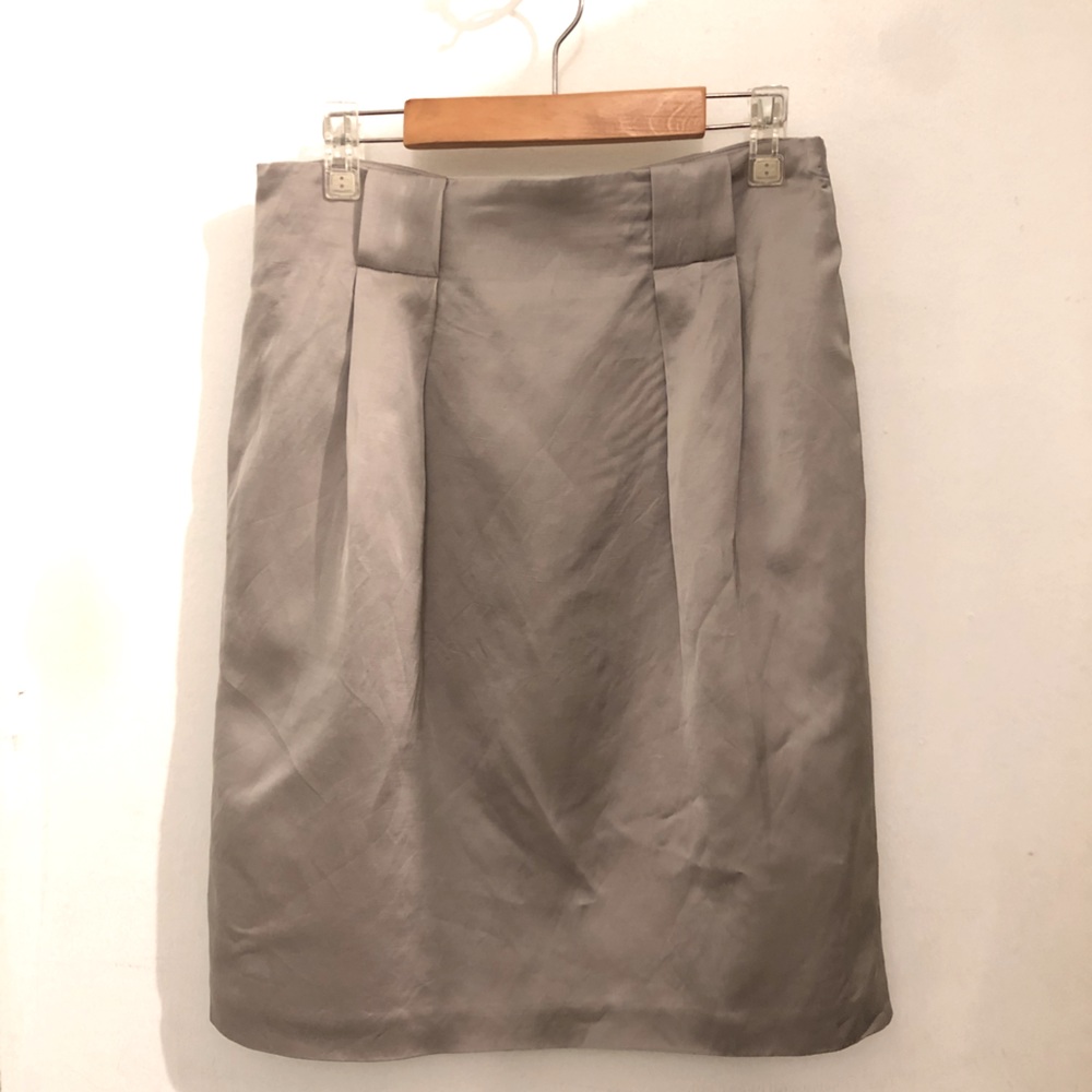 Club Monaco high waist skirt w.Pockets Linen size4